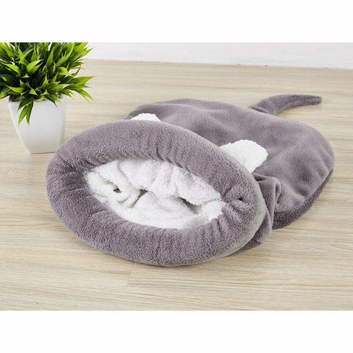 Cute Cat Sleeping Warm Bag Dog Bed Pet Puppy House Soft Mat Cushion Pets Accessories Image 9