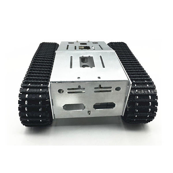 DIY Self-assembled RC Robot Tank Car Chassis With Crawler Kit Image 2