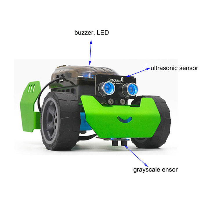 DIY Smart RC Robot Car Programmable Tracking APP Control Robot Car Kit Image 6