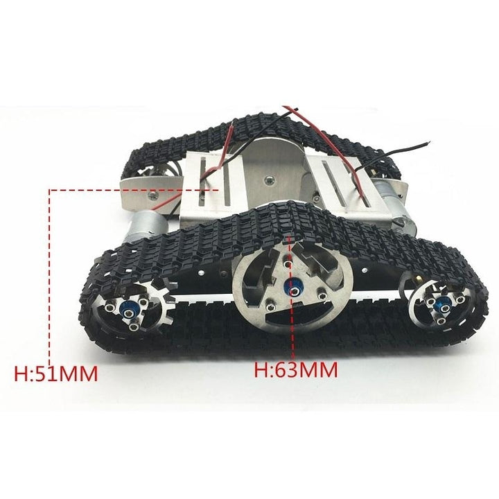 DIY Smart Robot Tank Chassis Car with Crawler Kit for Uno R3 Image 3