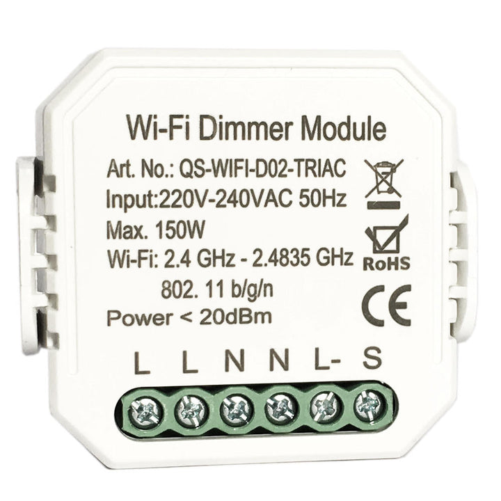 DIY Smart WiFi Light LED Dimmer Switch Smart Life/Tuya APP Remote Control 1/2/3 Way Switch Works With Alexa Echo Google Image 3