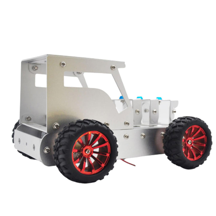 DIY Tractor Aluminous Smart RC Robot Car Chassis Base Kit Image 2