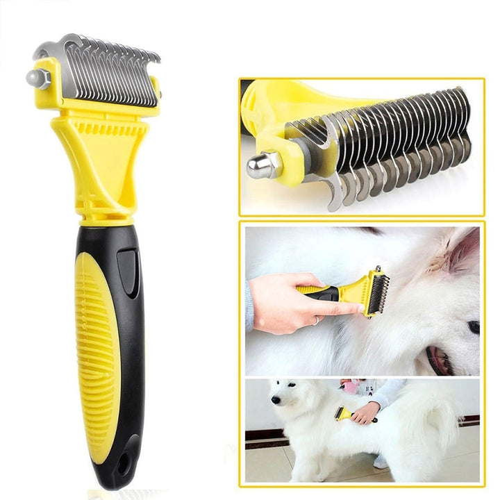 Dog Brush for Shedding-Best Cat Grooming Comb Tools Pet Hair Trimmer Clipper Image 2