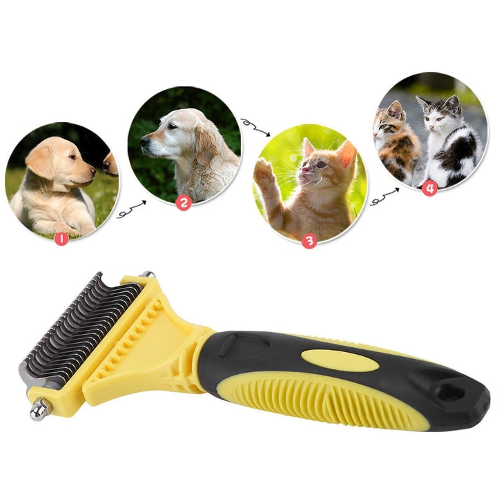 Dog Brush for Shedding-Best Cat Grooming Comb Tools Pet Hair Trimmer Clipper Image 3