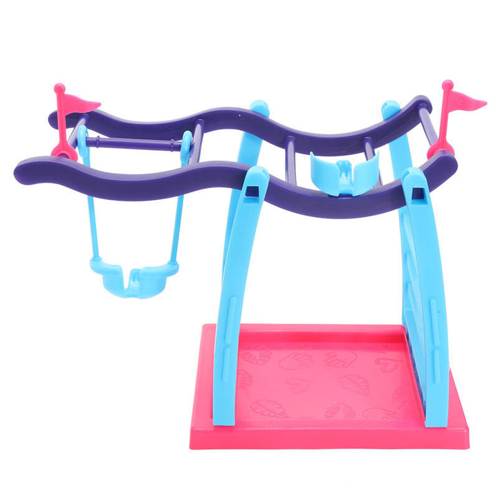 DIY Christmas Gift Finger Baby Animal Pets Swing Climbing Frame Playset Table Decoration Toys Image 7