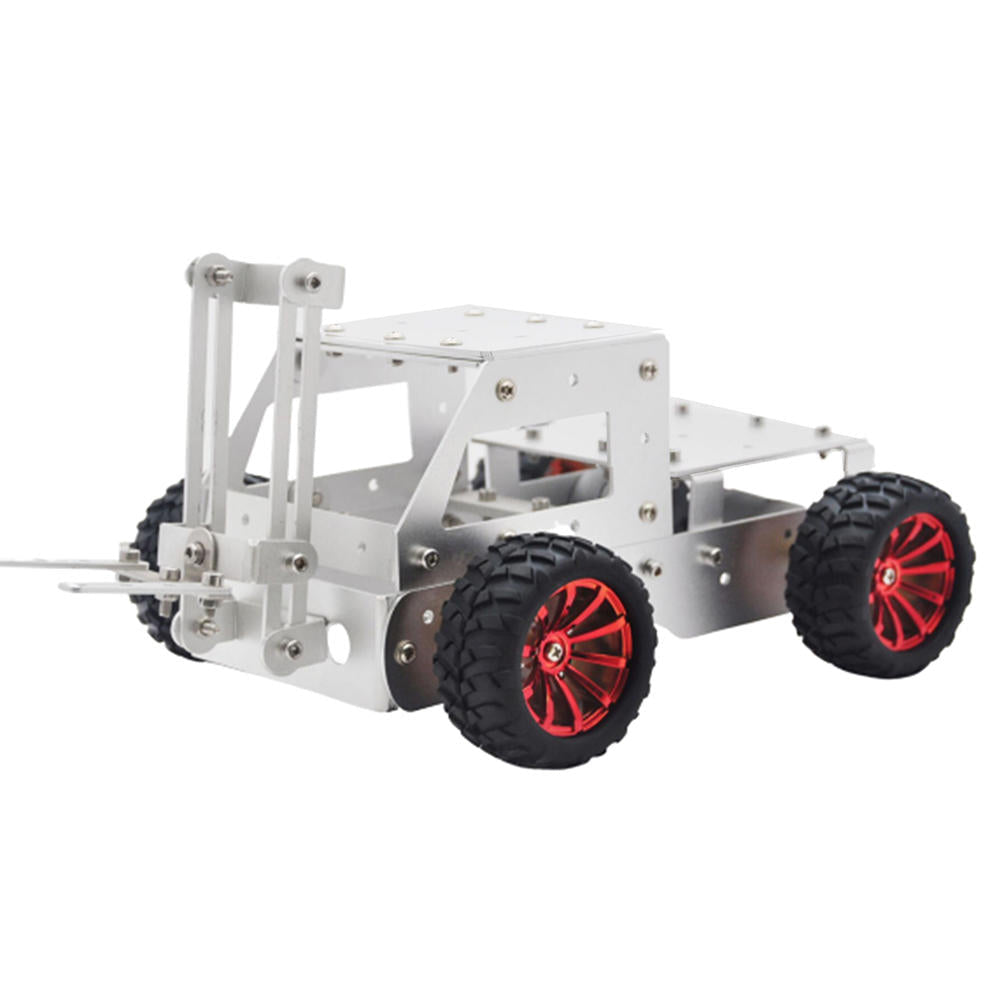 DIY Forklift Truck Car Aluminous Smart RC Robot Car Chassis Base Kit Image 1