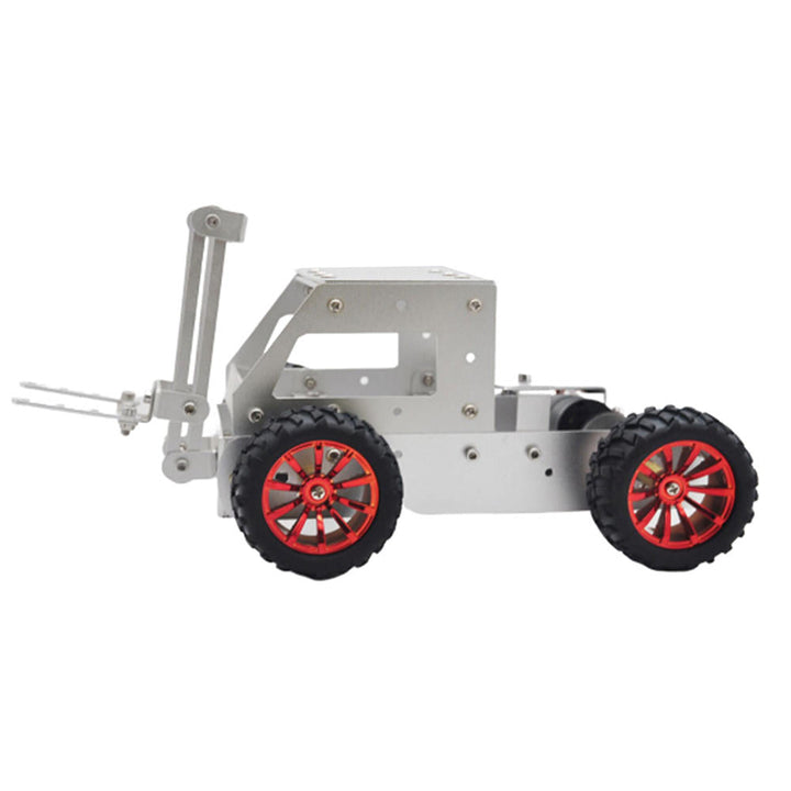DIY Forklift Truck Car Aluminous Smart RC Robot Car Chassis Base Kit Image 3