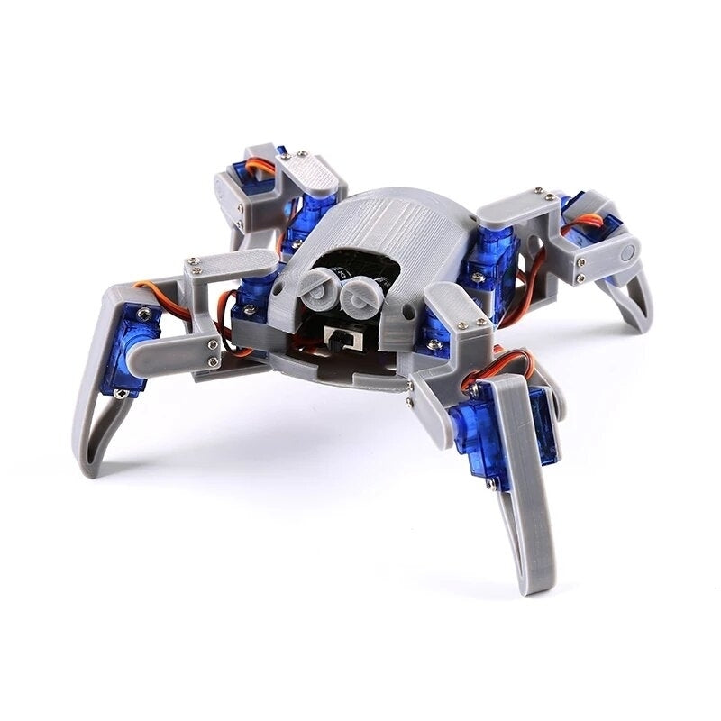 DIY Quadruped Spider Robot Kit STEM Crawling Robot for Programming Image 1