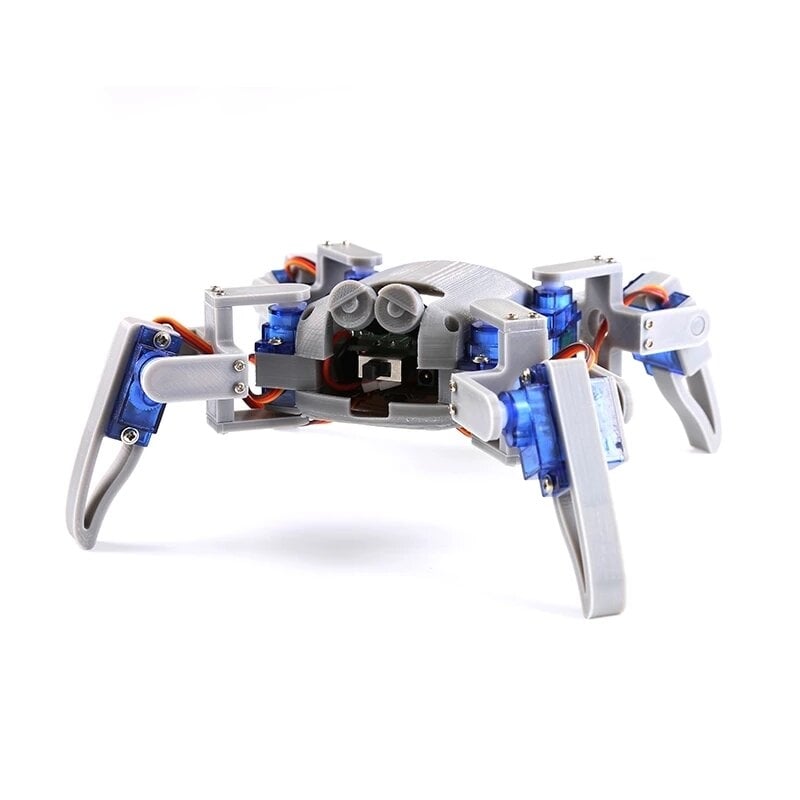 DIY Quadruped Spider Robot Kit STEM Crawling Robot for Programming Image 2