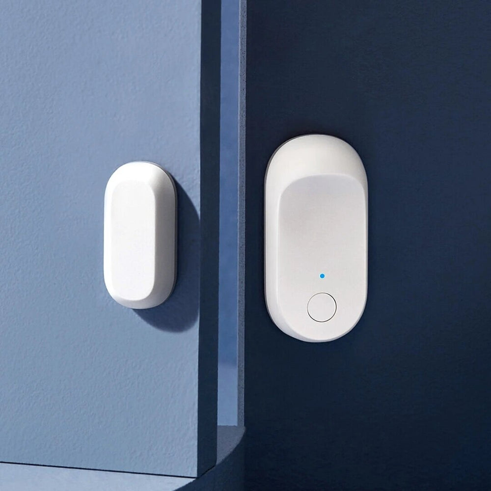 Door and Window Sensor bluetooth 5.0 Home Security Alarm Detector Work With Met Mihome App,2PCS Image 2