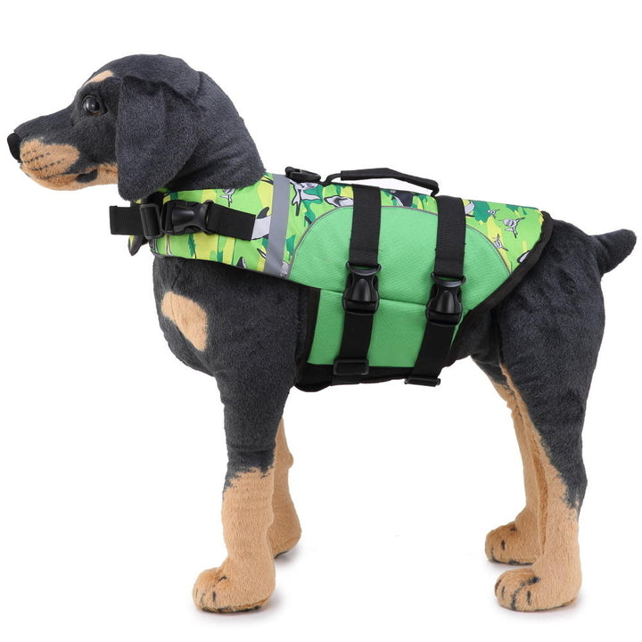 Dog Coats Jackets Life Jacket Safety Clothes for Pet Vest Summer Saver Swimming Pet Swimsuit Image 1