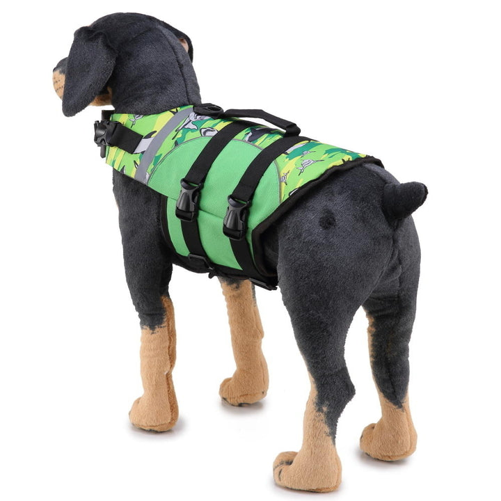 Dog Coats Jackets Life Jacket Safety Clothes for Pet Vest Summer Saver Swimming Pet Swimsuit Image 3