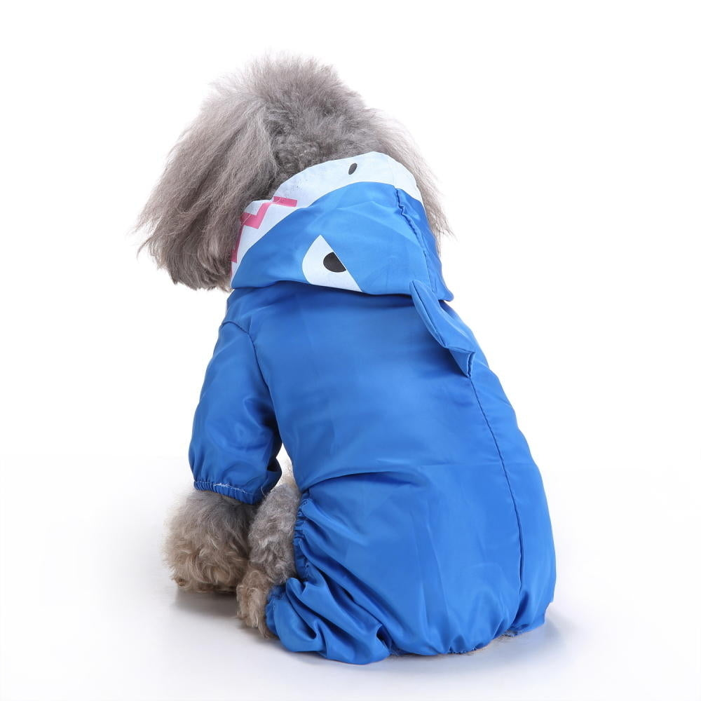 Dog Raincoat Rainsuit Waterproof Dog Puppy Jacket Coat Pet Rainwear Clothes for Small Dog Image 1