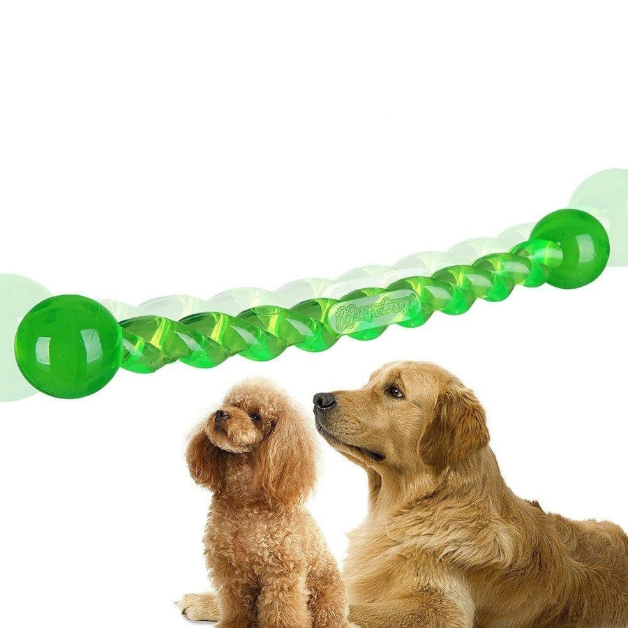 Dog Teeth Stick Toys Environmental Food Grade TPR Material Tooth Cleaning Chew Treat Play Image 1