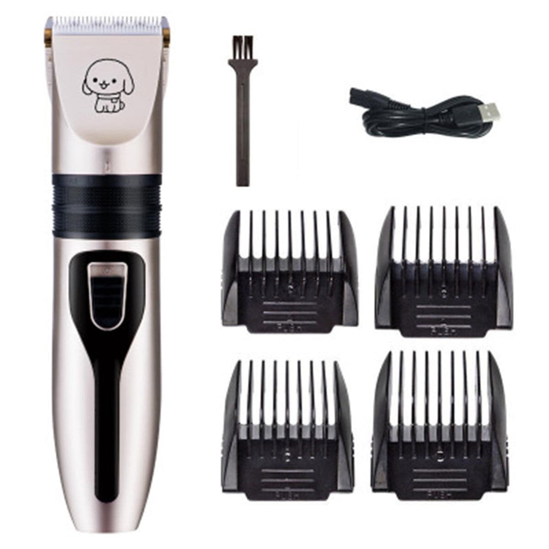 Electric Hair Clipper Comb Set Hair Trimmer Blade Cat Dog Horse Pet Grooming Cordless Image 1