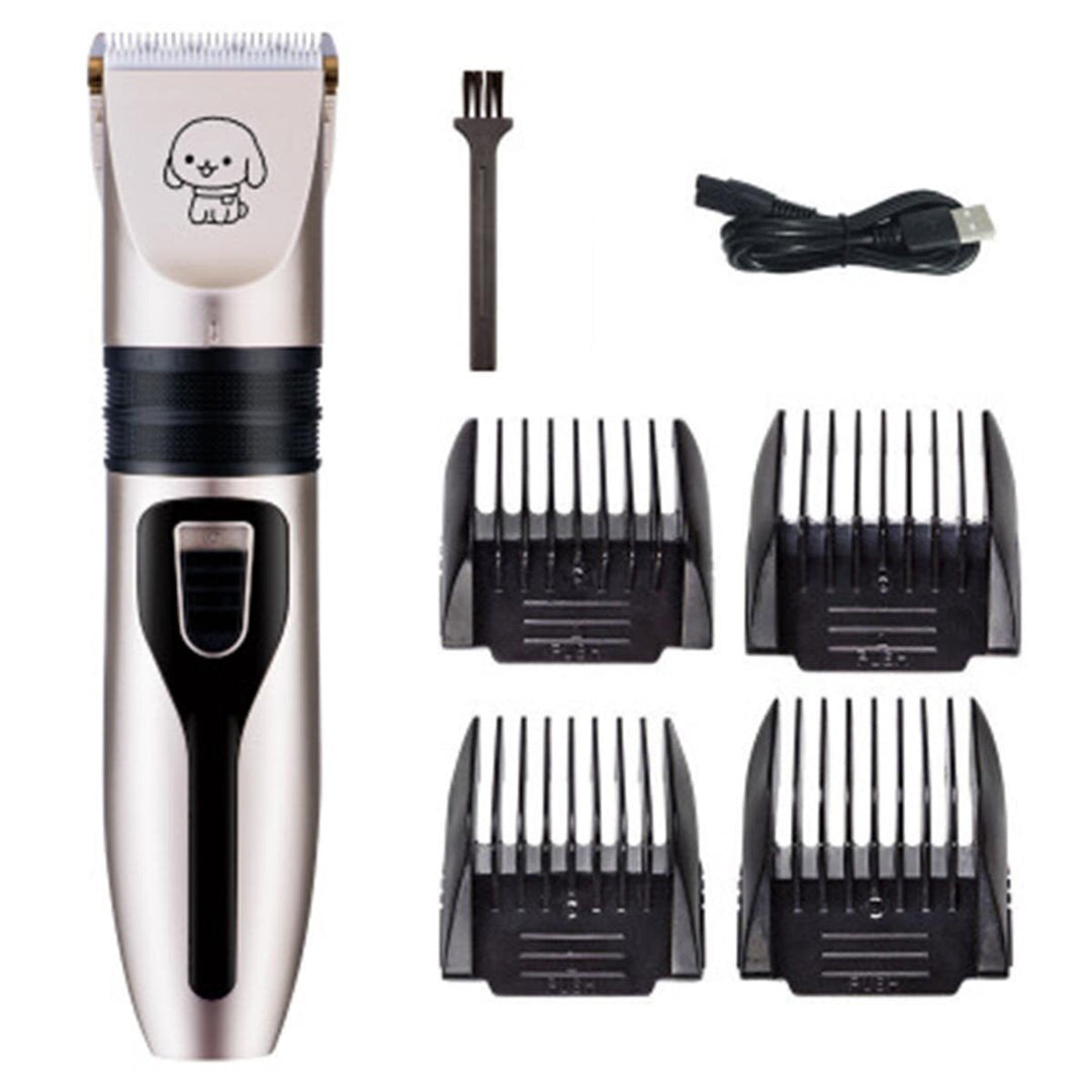 Electric Hair Clipper Comb Set Hair Trimmer Blade Cat Dog Horse Pet Grooming Cordless Image 4