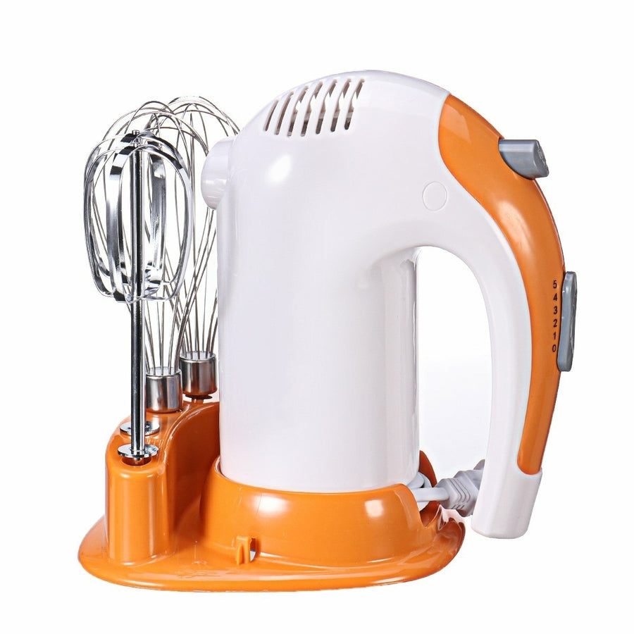 Electric Egg Beater Hand Mixer Stainless Steel Whisk Milk Cake Flour Baking 300W Image 1