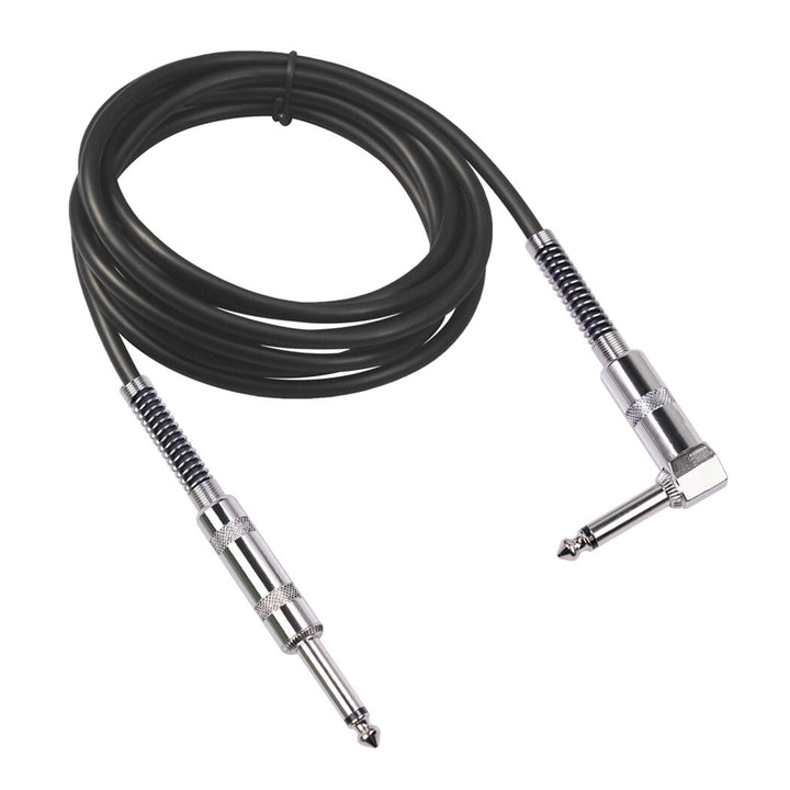 Electric Guitar Cable Dual Heads 1.8/3/6/10m Musical Instrument Audio Cable Line with Spring 6.35mm Image 1