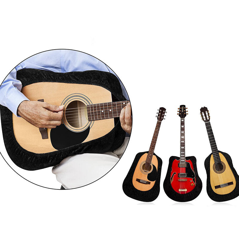 Electric Bass Guitar Cover Universal Flannel Protection Guitar Dust Cover for Guitar Accessories Image 2