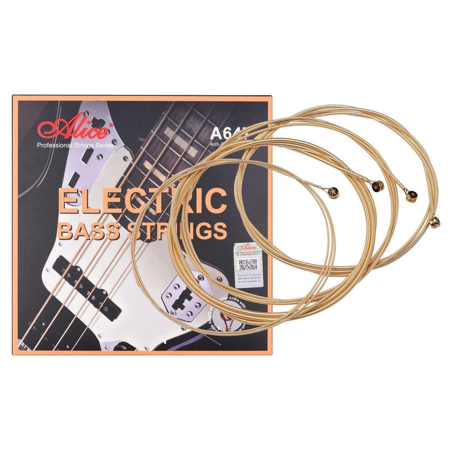 Electric Bass Strings Hexagonal Core Bronze Iron Alloy Winding for 4-String 22-24 Frets Image 1
