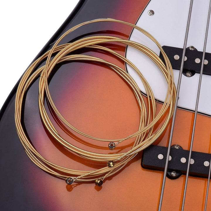 Electric Bass Strings Hexagonal Core Bronze Iron Alloy Winding for 4-String 22-24 Frets Image 3