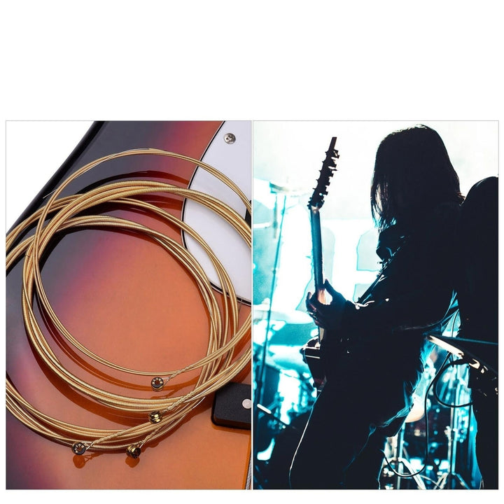 Electric Bass Strings Hexagonal Core Bronze Iron Alloy Winding for 4-String 22-24 Frets Image 6