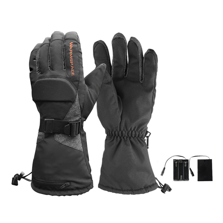 Electric Heated Gloves 3 Gear Temperature Adjustment For Motorcycle Outdoor Climbing Image 4
