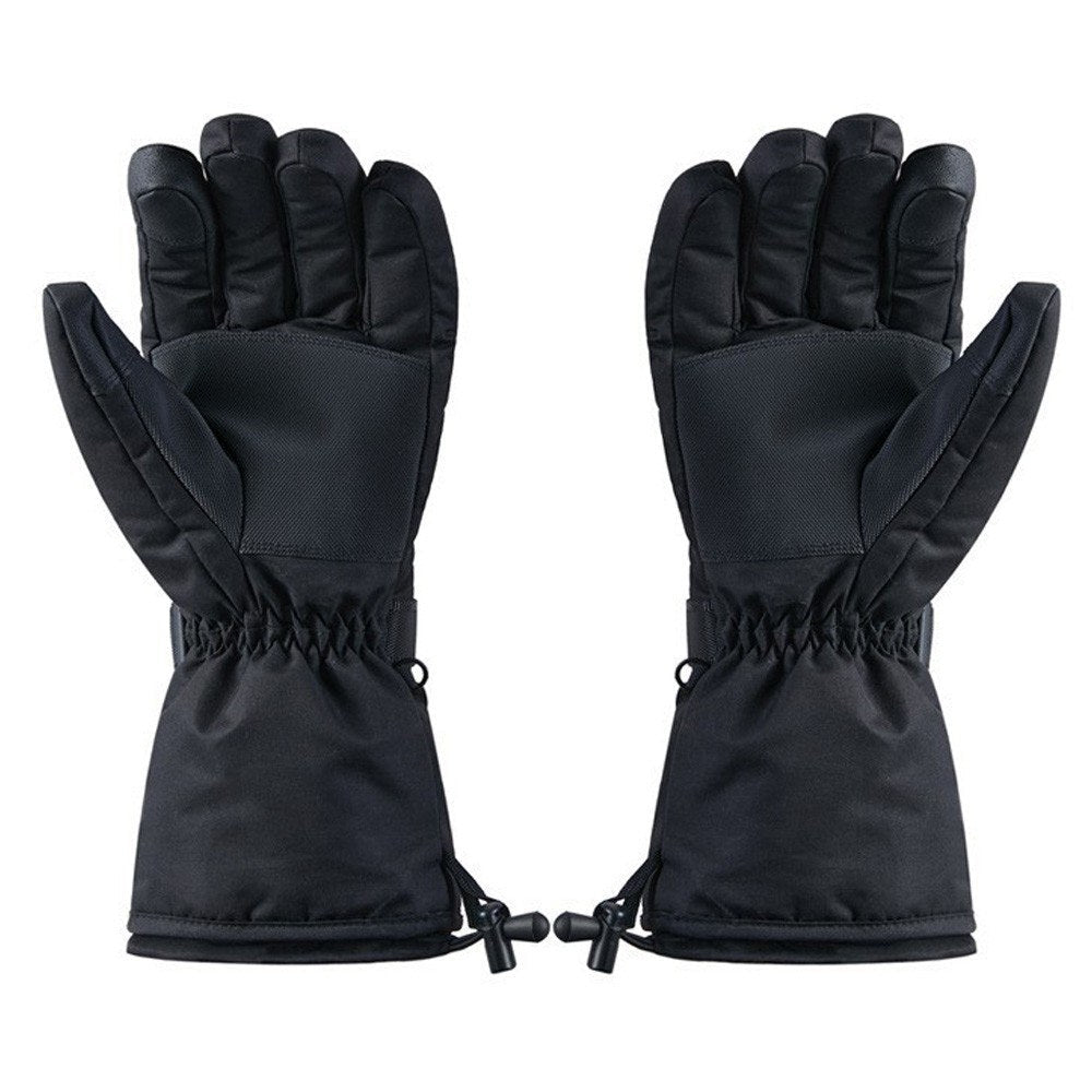 Electric Heated Gloves Waterproof Winter Gloves with 3 Heating Levels for Driving Skiing Hiking Fishing Hunting Image 7