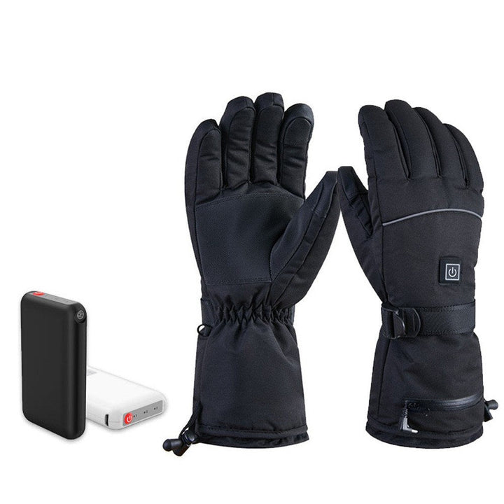 Electric Heated Gloves Waterproof Winter Gloves with 3 Heating Levels for Driving Skiing Hiking Fishing Hunting Image 10