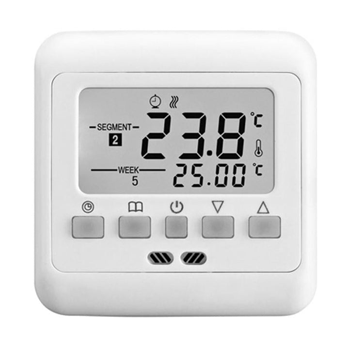 Digital Thermostat Weekly Programmable 16A 230V AC Wall Floor Thermostat With Sensor Cable Room Heat Image 4