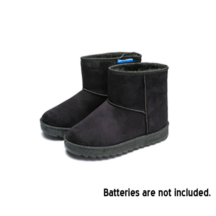 Electric Heated Snow Boots Winter USB Foot Warmer Shoes Heating Feet Insoles Image 1