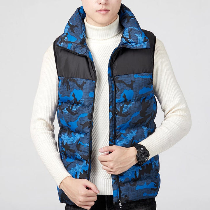 Electric Heated Vest Clothes Warm Vest Men Heating Coat Jacket For Camping Sports Image 1