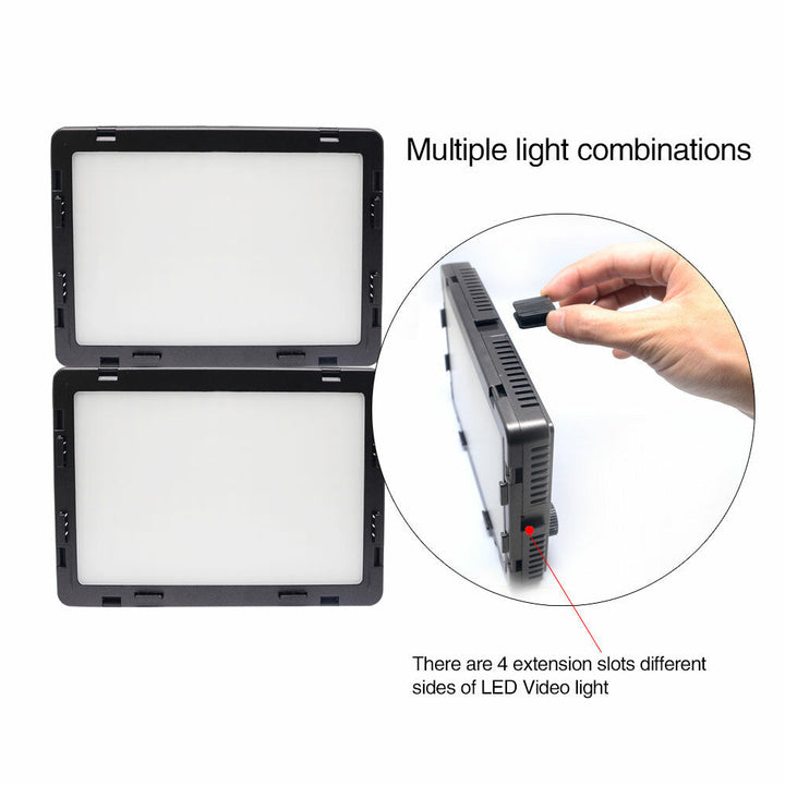 Dimmable LED Video Light Fill Light Lamp for DSLR Camera DV Camcorder Image 4