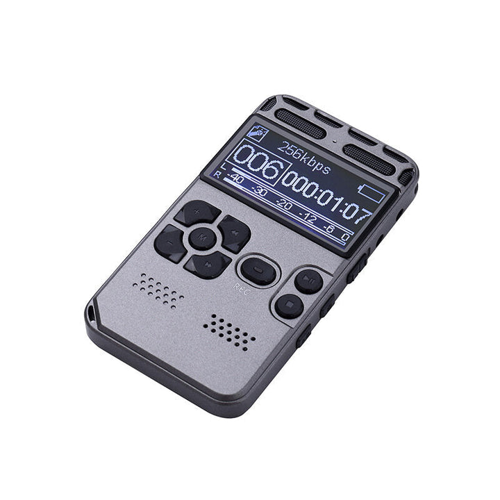 Digital Voice Recorder Activated Dictaphone Audio Sound Professional PCM MP3 Music Player Support TF Card Image 3