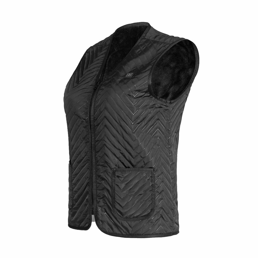 Electric Heated Waistcoat Clothes Warm Heating Coats Jacket For Skiing Camping Motorcycle Riding Image 1