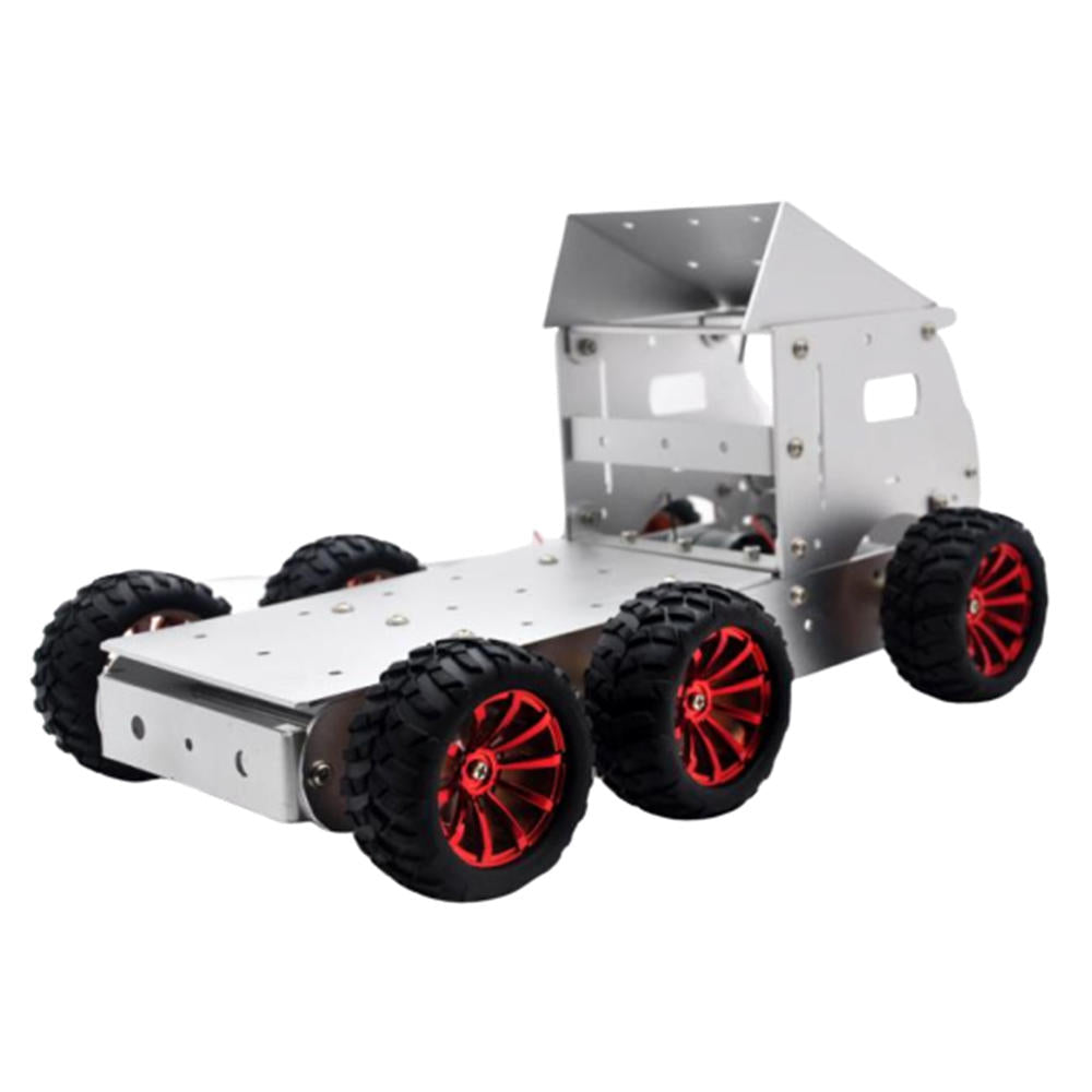 DIY Aluminous Smart RC Robot Car Truck Chassis Base With Motor Image 2
