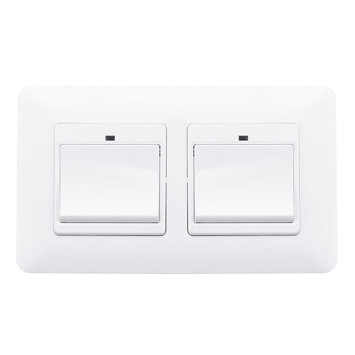 Dual 1 Gang WiFi Smart Push Button Switch Tuya Wireless Remote Control Work with Alexa Google Home Image 3