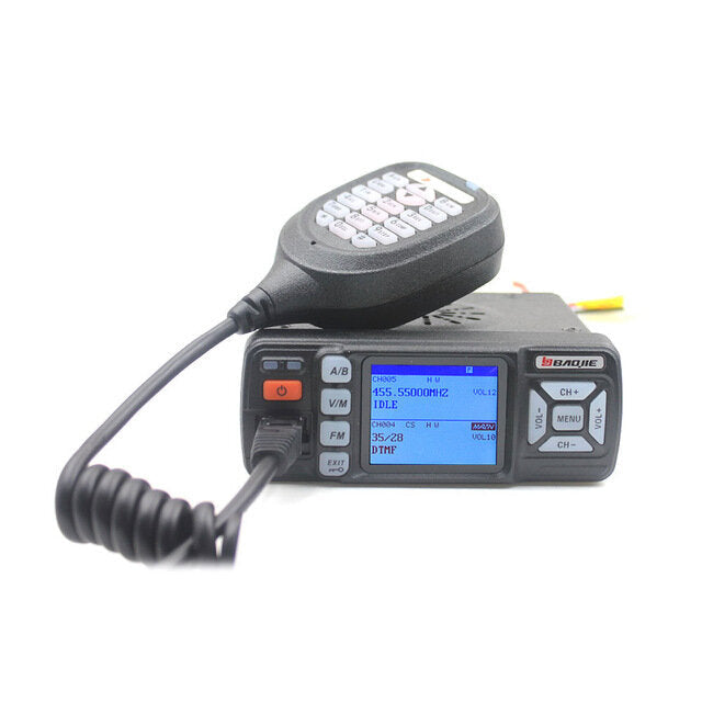 Dual Band Car Mobile Radio VHF 136-174Mhz UHF 400-490MHz 256CH 25W Two Way Radio FM Transceiver Walkie Talkie Image 2