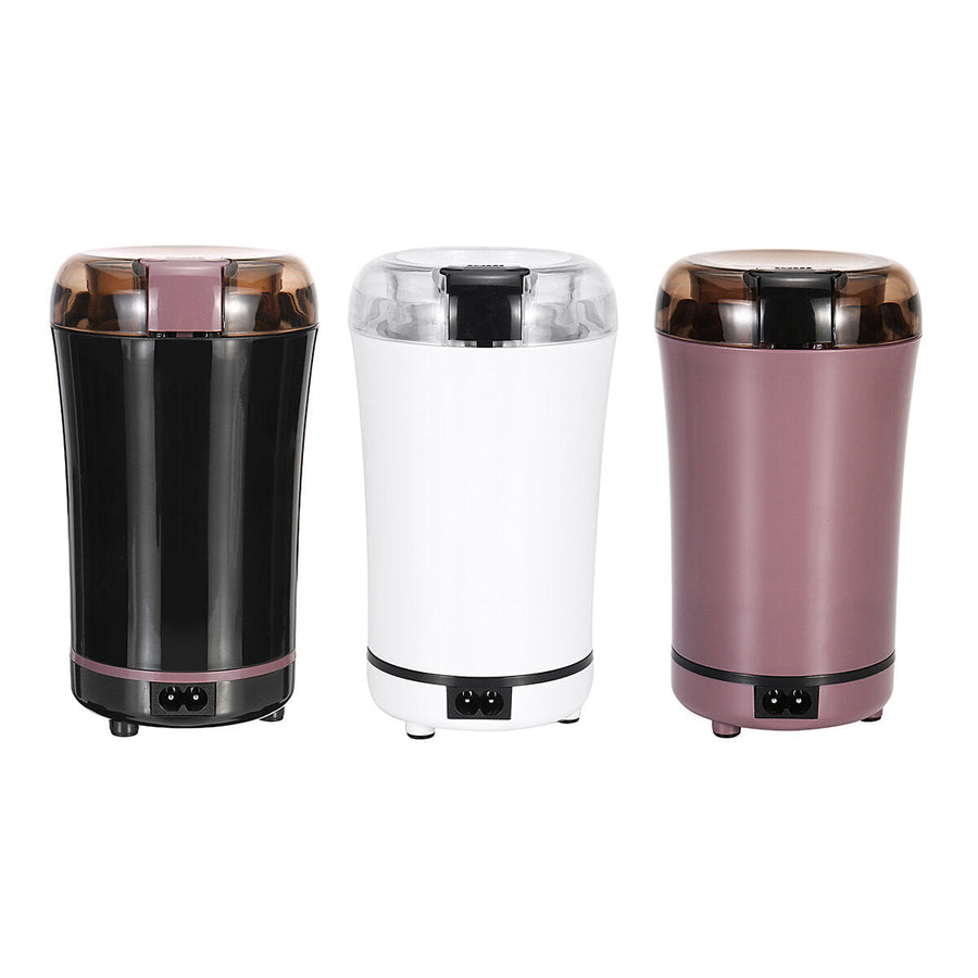 Electric Coffee Mill Grinder 800W 220V Transparent Lid Security Snap for Beans Spices Nuts Image 1