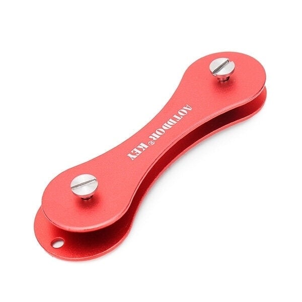 EDC Hard Oxide Aluminum Portable Key Clip Folder Chain Pocket Tool Image 7