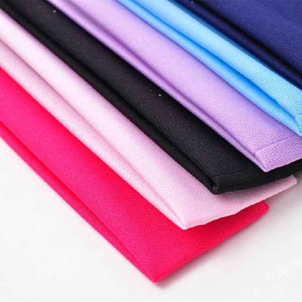 Elastic Ladys Plain Headbrand Yoga Bag Sport Wash Face Snood 6 Colors Image 4