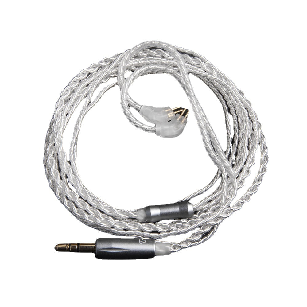 Earphone Replacement Cable Upgraded Silver Plated Cable Use For TRN V10 KZ ZS6 ZS5 ZS3 ZST ZSR Image 2