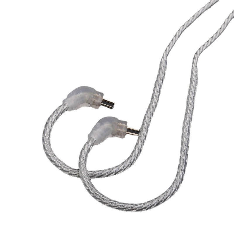 Earphone Replacement Cable Upgraded Silver Plated Cable Use For TRN V10 KZ ZS6 ZS5 ZS3 ZST ZSR Image 4
