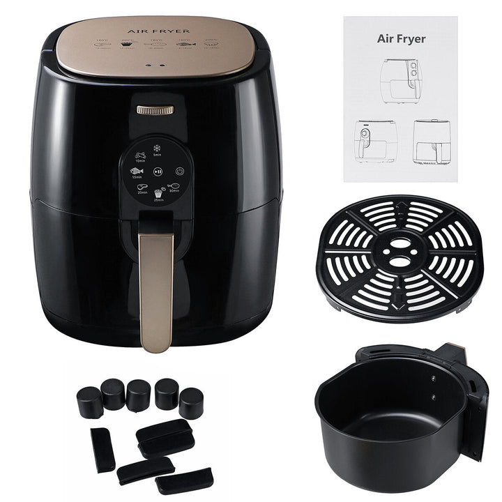 Electric Air Fryer French Fries Chicken Kitchen Cooker 1350W 5L Image 6
