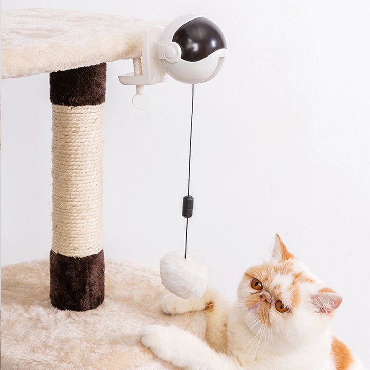 Electric Automatic Lifting Cat Ball Toy Interactive Puzzle Smart Pet Teaser Toys Image 4
