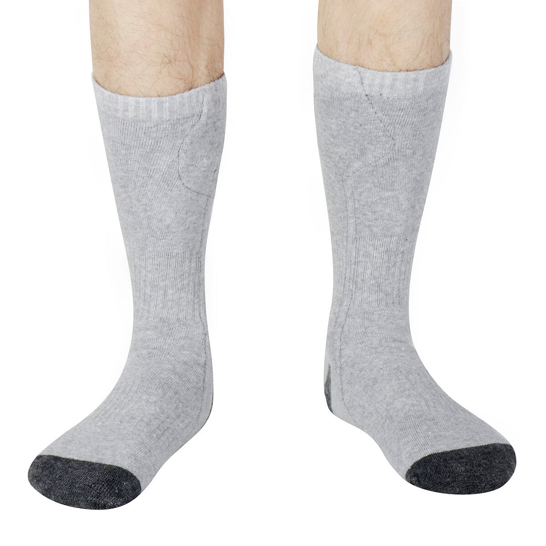 Electric Battery Chargable Heating Feet Leg Sock Winter Warmer Hot Heated Sock Image 7