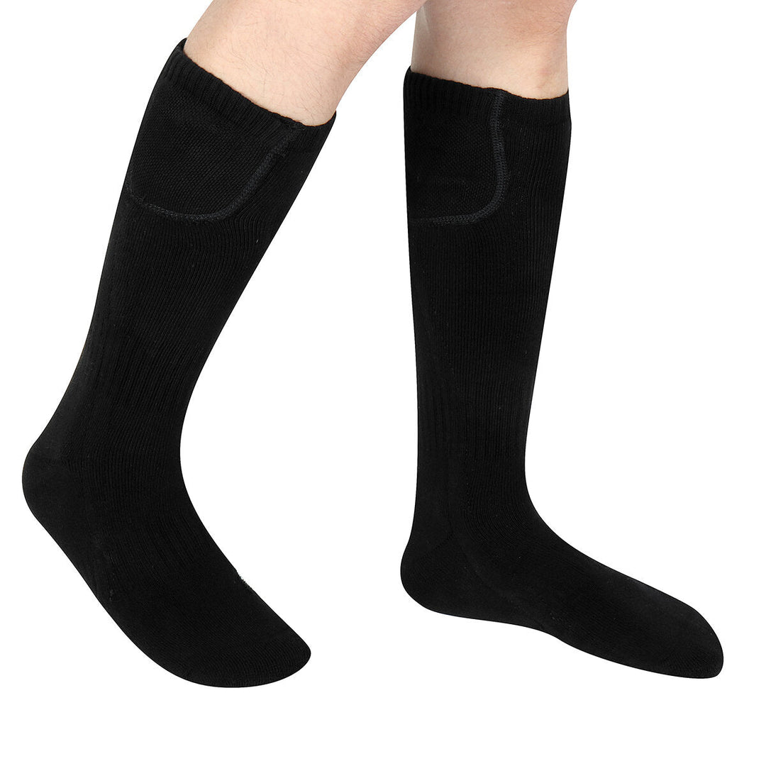 Electric Battery Chargable Heating Feet Leg Sock Winter Warmer Hot Heated Sock Image 11
