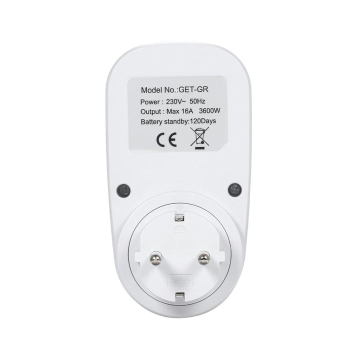 Digital Timer Switch Socket with LCD Display Plug-in Programmable Time Controller Intelligent Electronic Timing Image 7