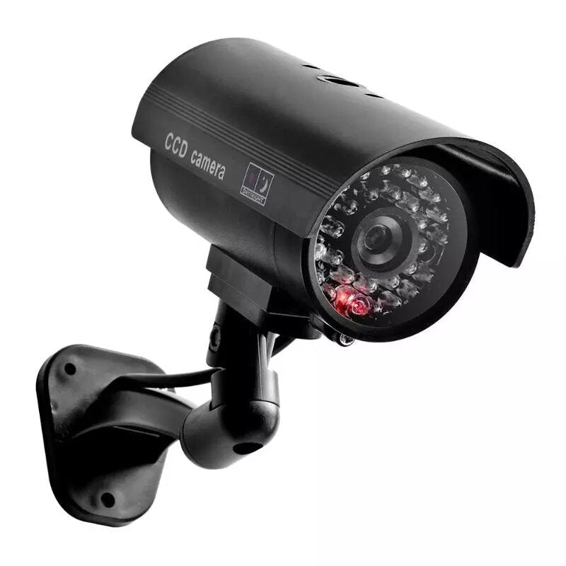 Dummy Security Camera CCTV CCD Outdoor Waterproof Simulation Surveillance Camera With Red Flashing LED Image 7