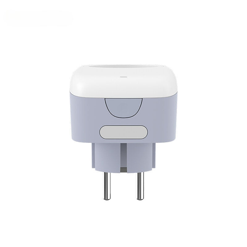 EU Smart Wifi Socket Wireless Voice Control Switch Plug Night Light Timer Work With Alexa Google Home Siri For Smart Image 4